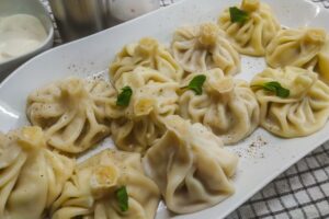 Khinkali with chicken