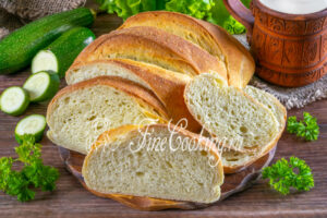 Bread from zucchini in the oven