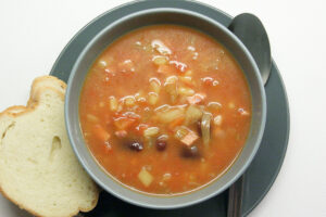 German sausage soup