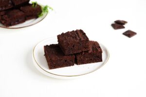 Brownie with coconut flour: keto recipe