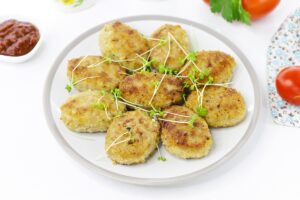 Juicy pork cutlets