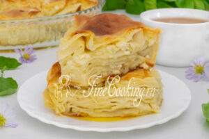 Achma (Georgian cake with cheese)