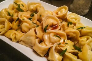 Vontona with chicken and shrimp