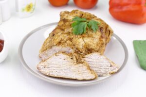 Turkey baked in the oven in foil