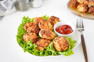 Chicken cutlets in the air group