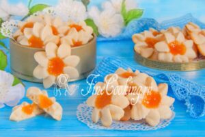 Kurabier cookies