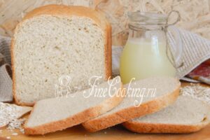 Oatmeal on serum in a bread machine