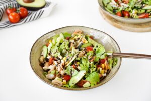 Salad with a sea cocktail: the most delicious and simple