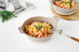 Ham and corn salad