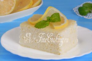 Cottage cheese casserole without flour and semolina