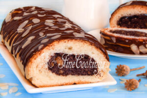 Roulet with poppy seeds