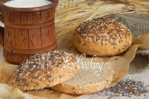 Whole grain buns