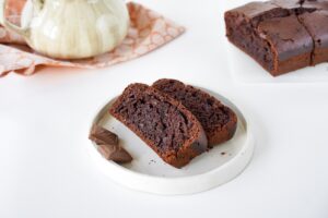 Chocolate cupcake in the oven on kefir