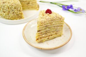 Home curd cake without oven