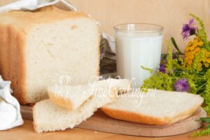 Milk bread in a bread machine