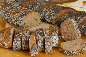 Wheat-rusty baguette
