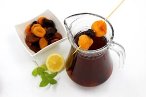 Bunny compote and dried apricots: how to cook in a pan