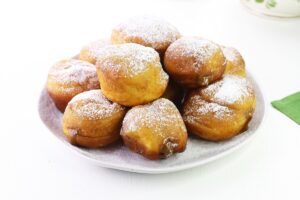 Donuts with condensed milk, like in a store
