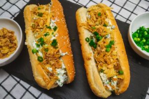 Hot dog with… herring