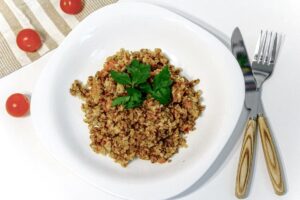 Buckwheat with meat in a slow cooker