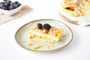 Cottage cheese casserole in the air group