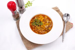 Pumpkin soup with chicken: delicious and simple