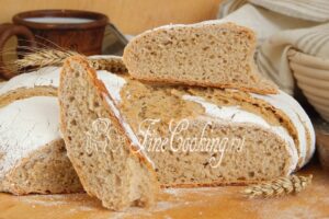 Wheat-rye sourdough bread