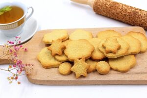 Crumbled sugar cookies: a simple recipe